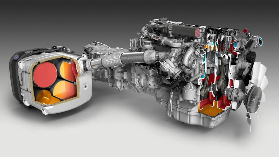 3D-produktion av Scaniamotor